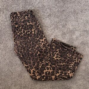 Abercrombie & Fitch Leopard Jeans - The Baggy Low Rise